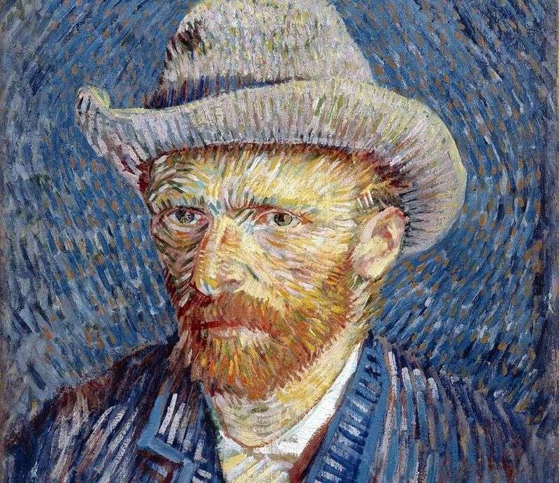  Автопортрет в серой фетровой шляпе III   Винсент Ван Гог
