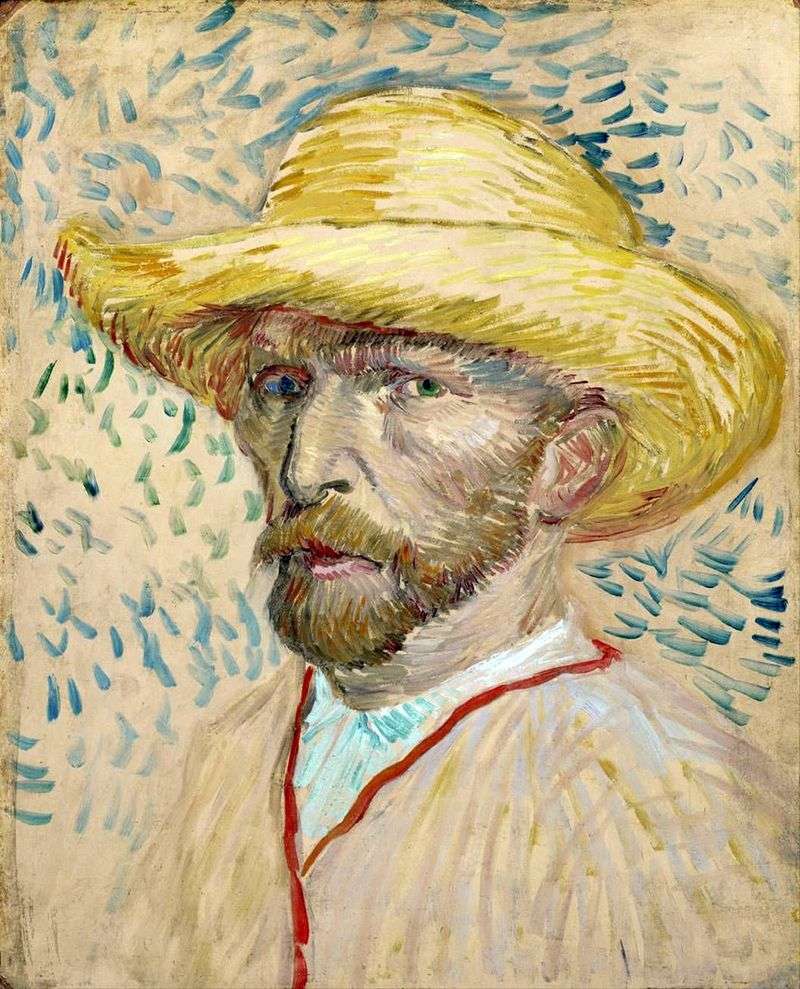  Автопортрет в соломенной шляпе II   Винсент Ван Гог