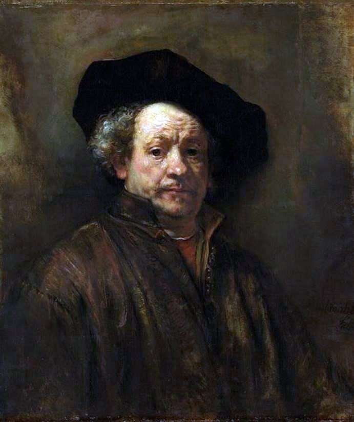  Автопортрет в возрасте 54 лет   Рембрандт Харменс Ван Рейн