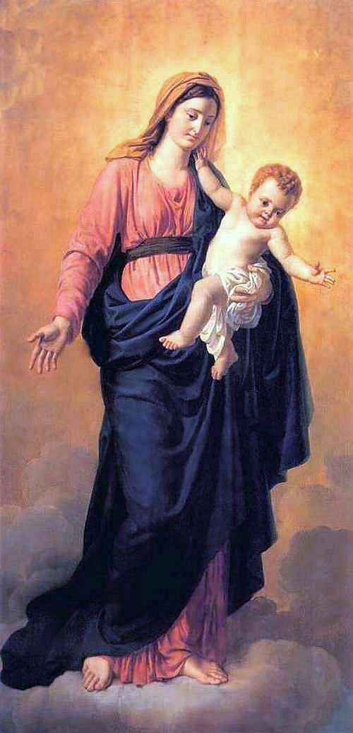  Богоматерь с младенцем   Орест Кипренский