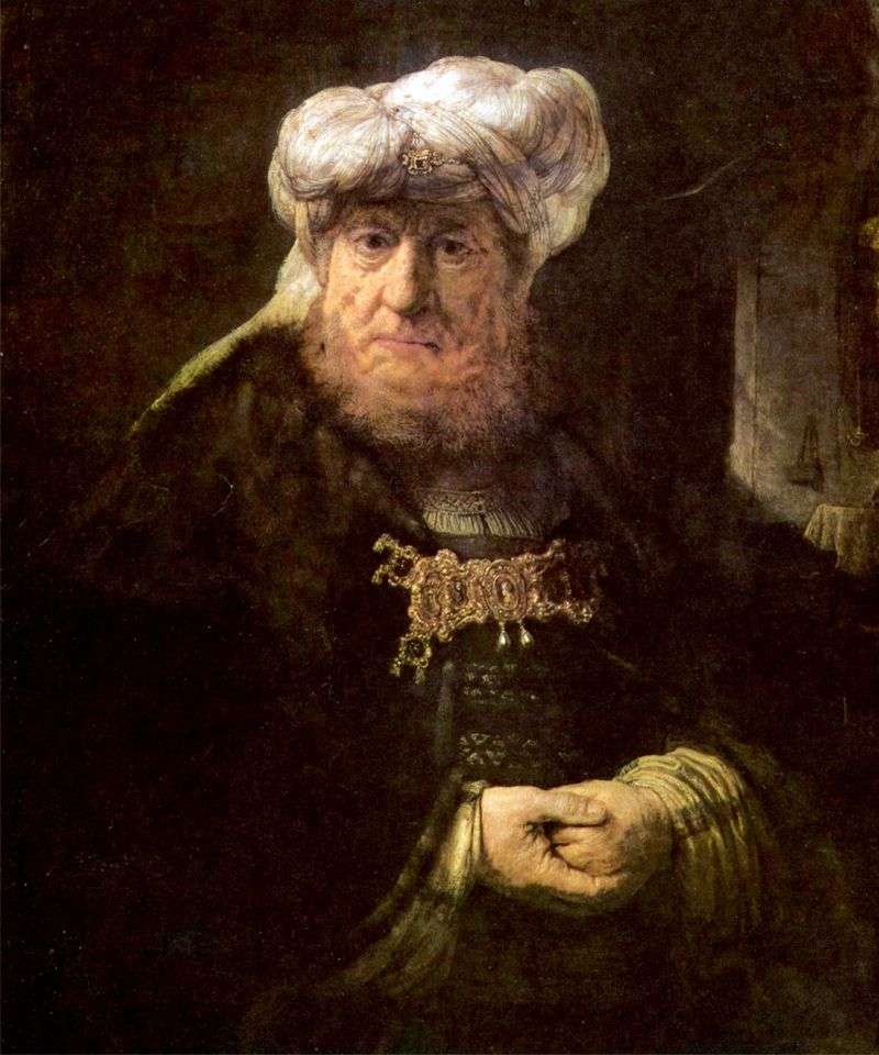  Царь Озия, пораженный проказой   Рембрандт Харменс Ван Рейн