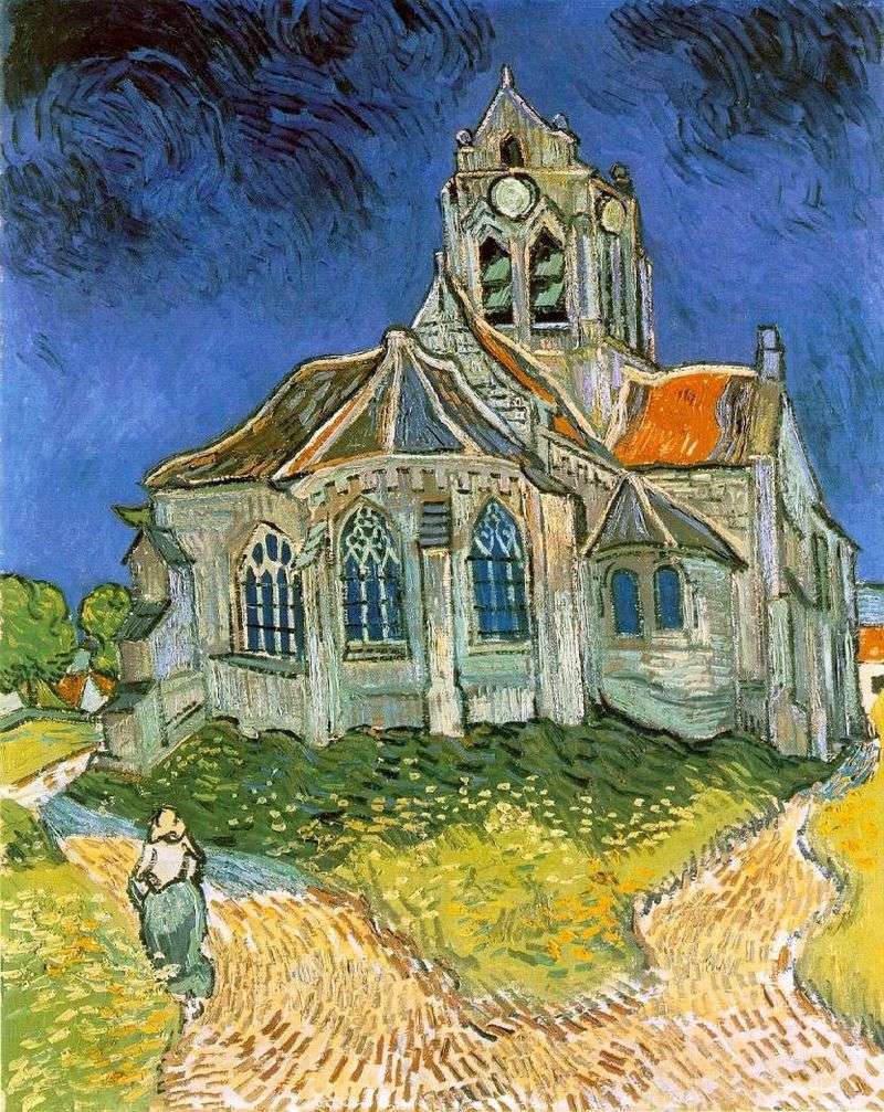  Церковь в Овере   Винсент Ван Гог
