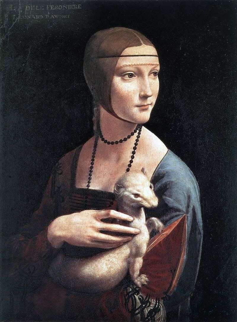  Дама с горностаем   Леонардо да Винчи
