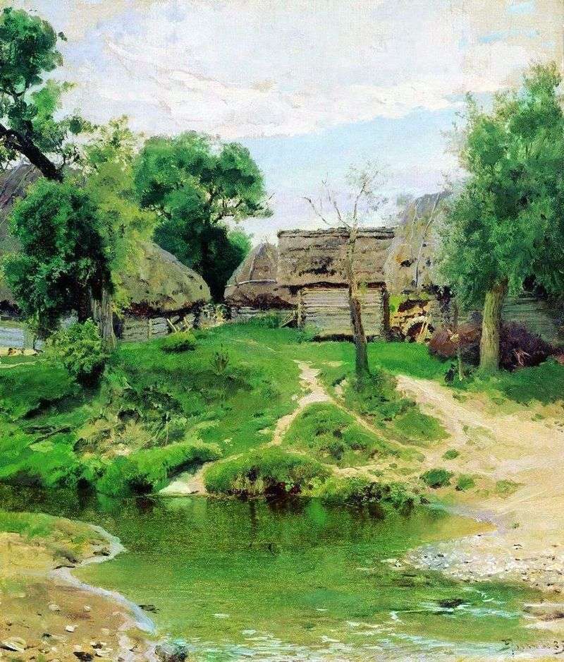 Деревня Тургенево   Василий Поленов
