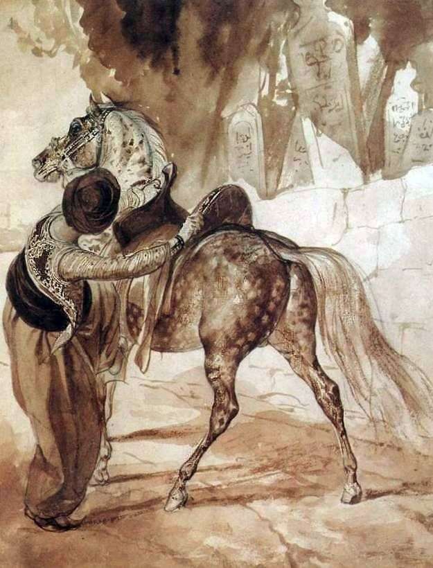  Грек с лошадью   Карл Брюллов