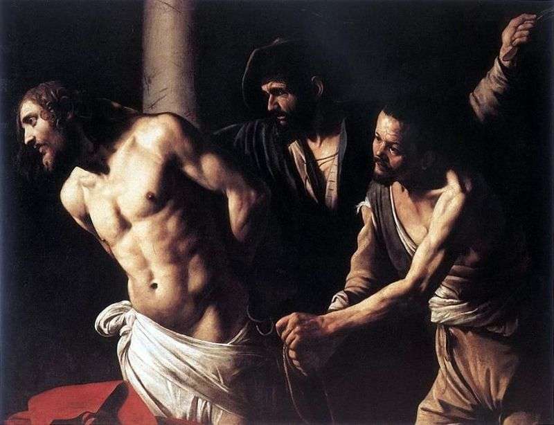  Христос у колонны   Микеланджело Меризи да Караваджо