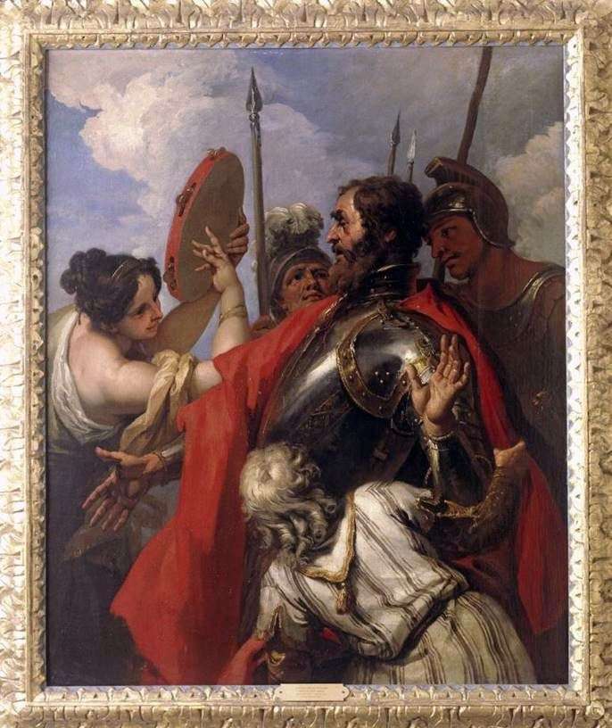  Иеффай и его дочь   Себастьяно Риччи