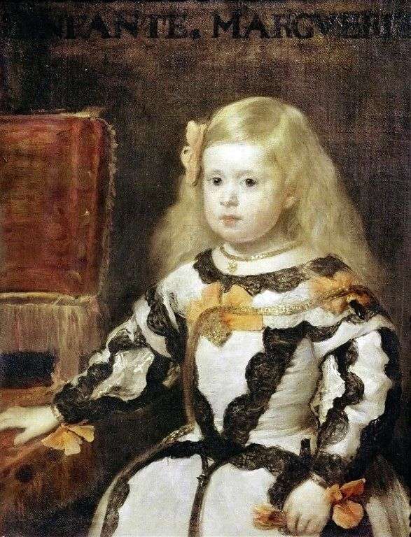  Инфанта Мария Маргарита, дочь короля Филиппа IV, короля Испании   Диего Веласкес