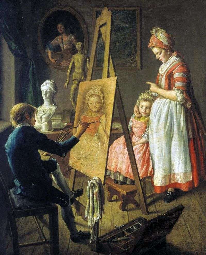  Юный живописец   Иван Фирсов