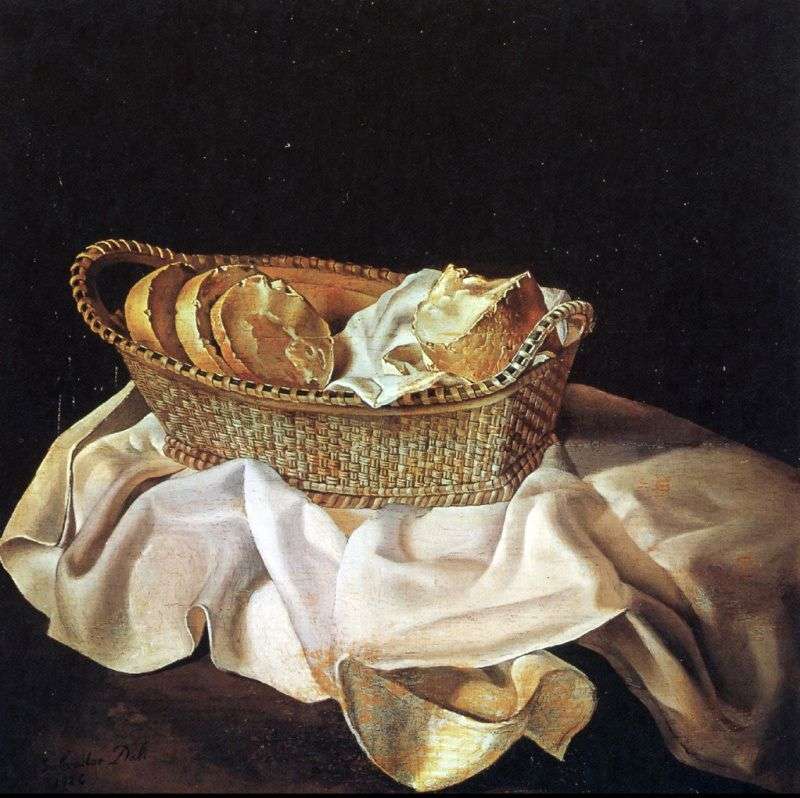  Корзинка с хлебом   Сальвадор Дали