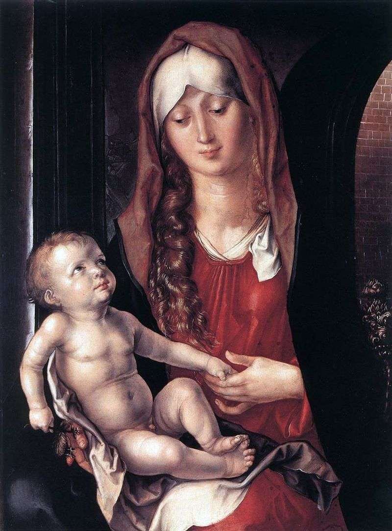  Мадонна с Младенцем   Альбрехт Дюрер