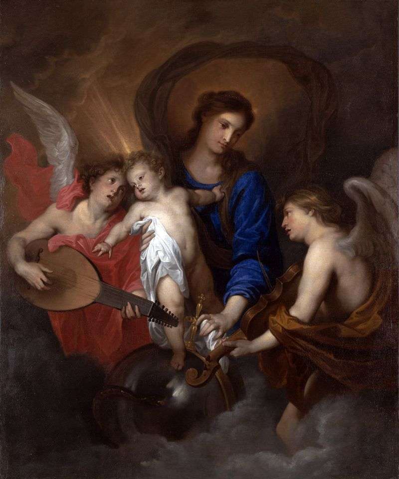  Мадонна с Младенцем и ангелами   Энтони Ван Дейк