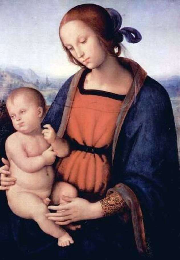  Мадонна с Младенцем   Пьетро ди Христофоро Вануччи Перуджино