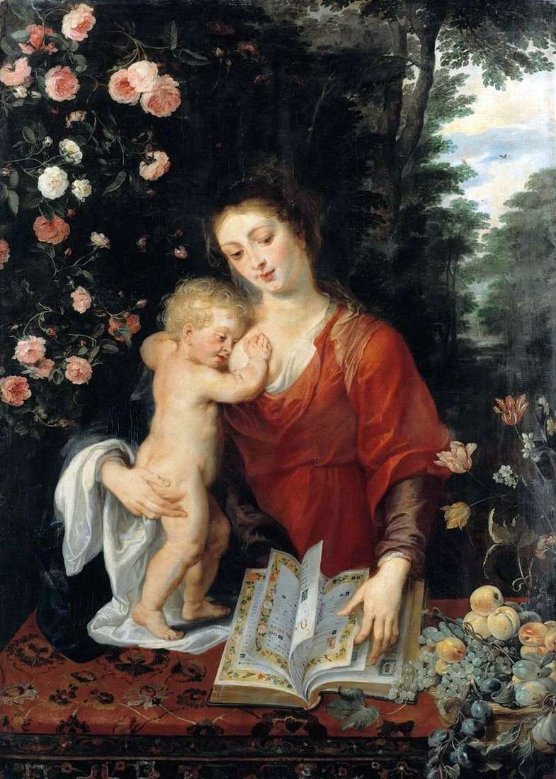  Мадонна с Младенцем   Питер Рубенс