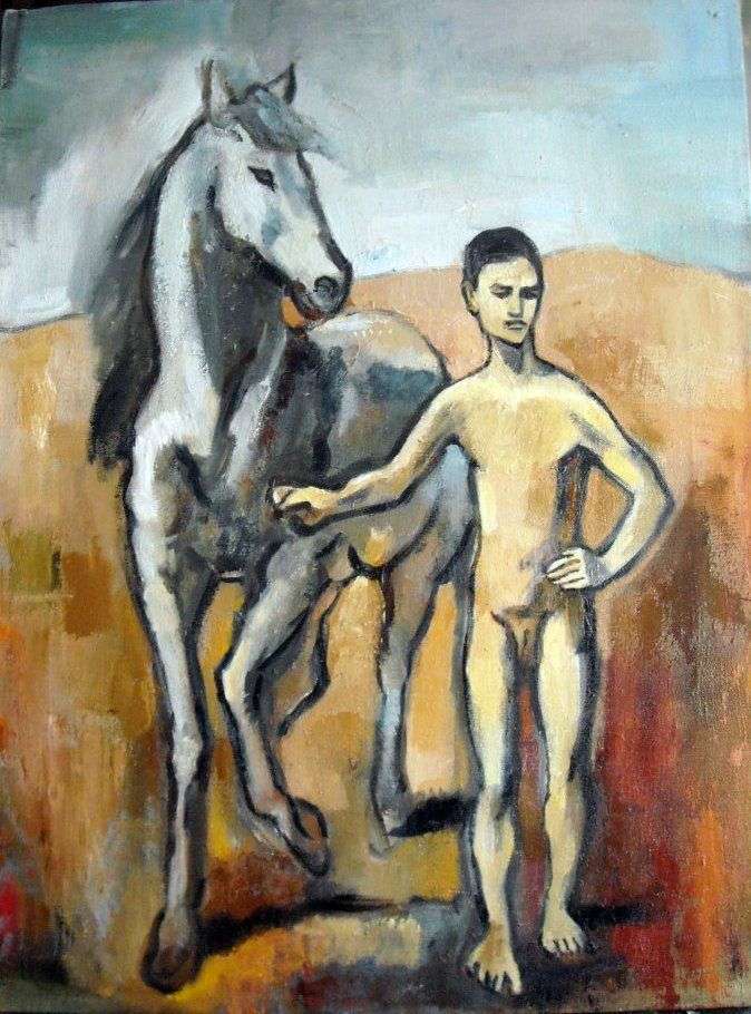 Ведомый юноша. Мальчик ведущий лошадь Пикассо. Мальчик, ведущий лошадь, 1906. Картина Пабло Пикассо мальчик ведущий лошадь. Мальчик с лошадью Пабло Пикассо.