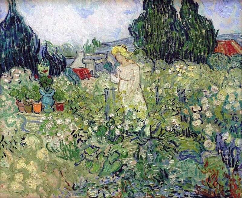  Маргарита Гаше в саду   Винсент Ван Гог