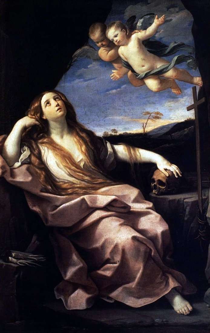  Мария Магдалина и ангелы   Гвидо Рени
