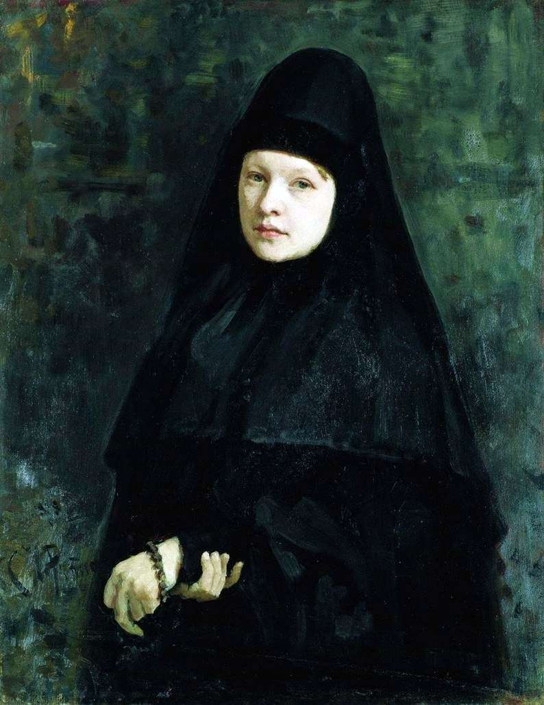  Монахиня   Илья Репин