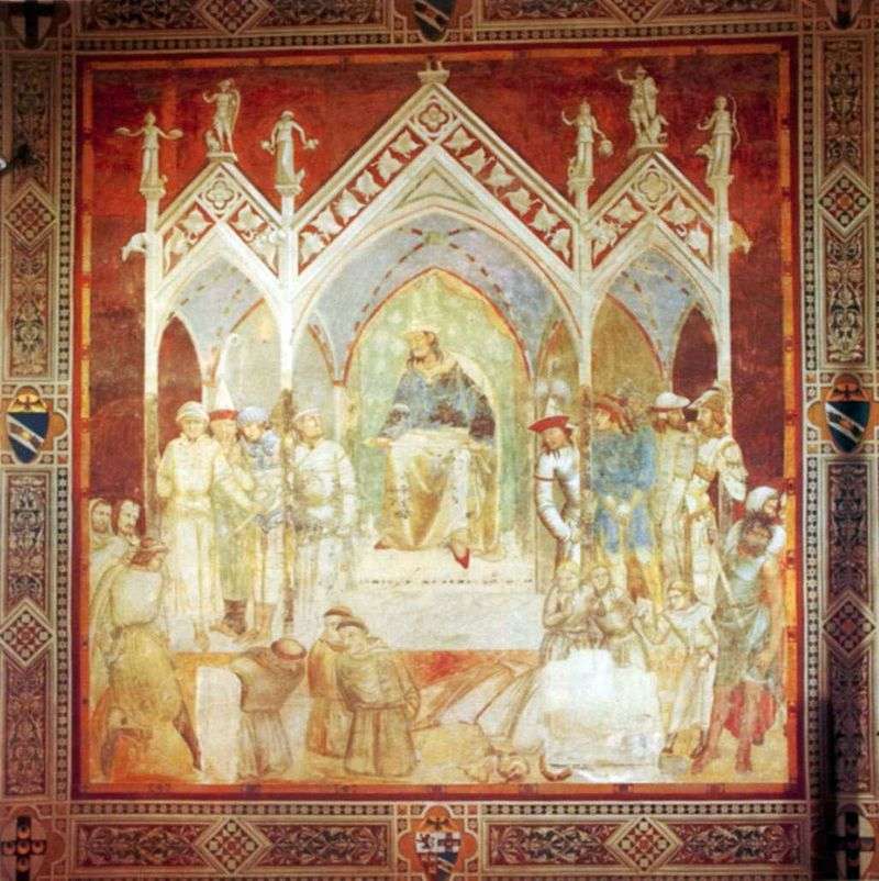  Мученичество францисканцев в Сеуте   Пьетро Лоренцетти