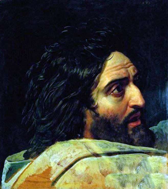  Образ Иоанна Крестителя. Фрагмент картины   Александр Иванов