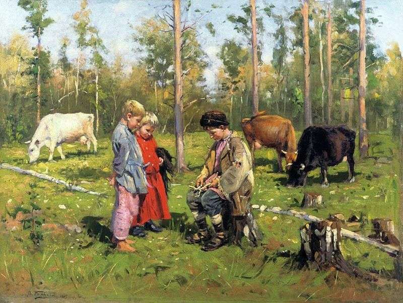  Пастушки   Владимир Маковский