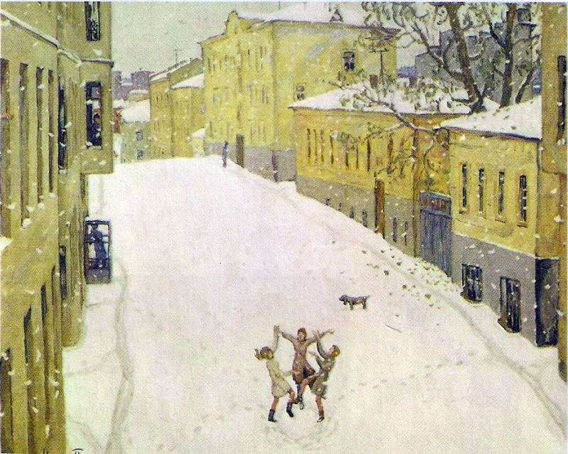  Первый снег   Игорь Попов