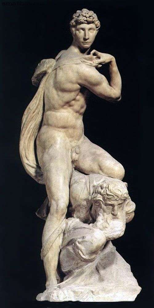  Победа (скульптура)   Микеланджело Буонарроти