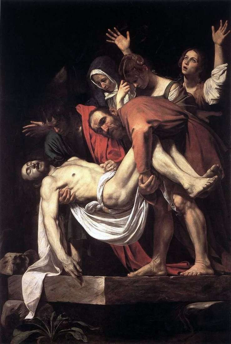  Положение во гроб   Микеланджело Меризи да Караваджо