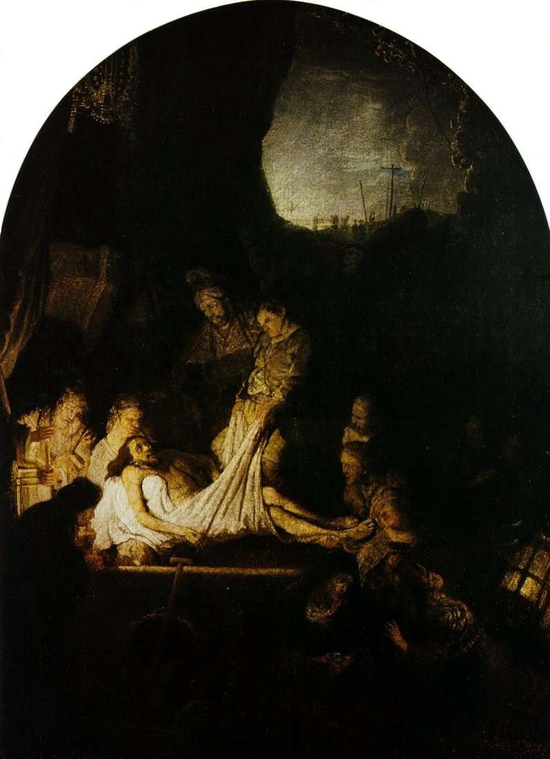  Положение во гроб   Рембрандт Харменс Ван Рейн