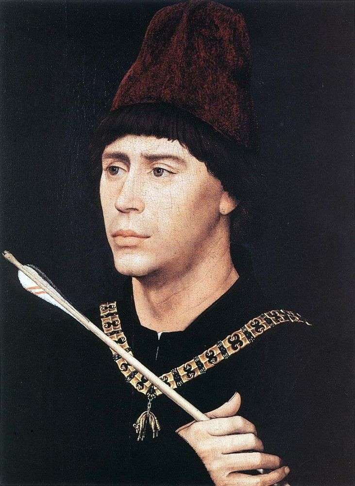  Портрет Антуана Бургундского   Рогир ван дер Вейден