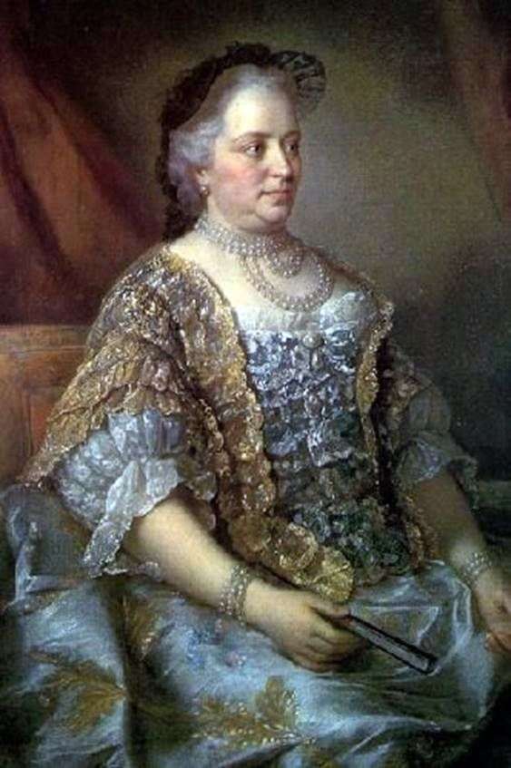  Портрет австрийской императрицы Марии Терезии   Жан Этьен Лиотар