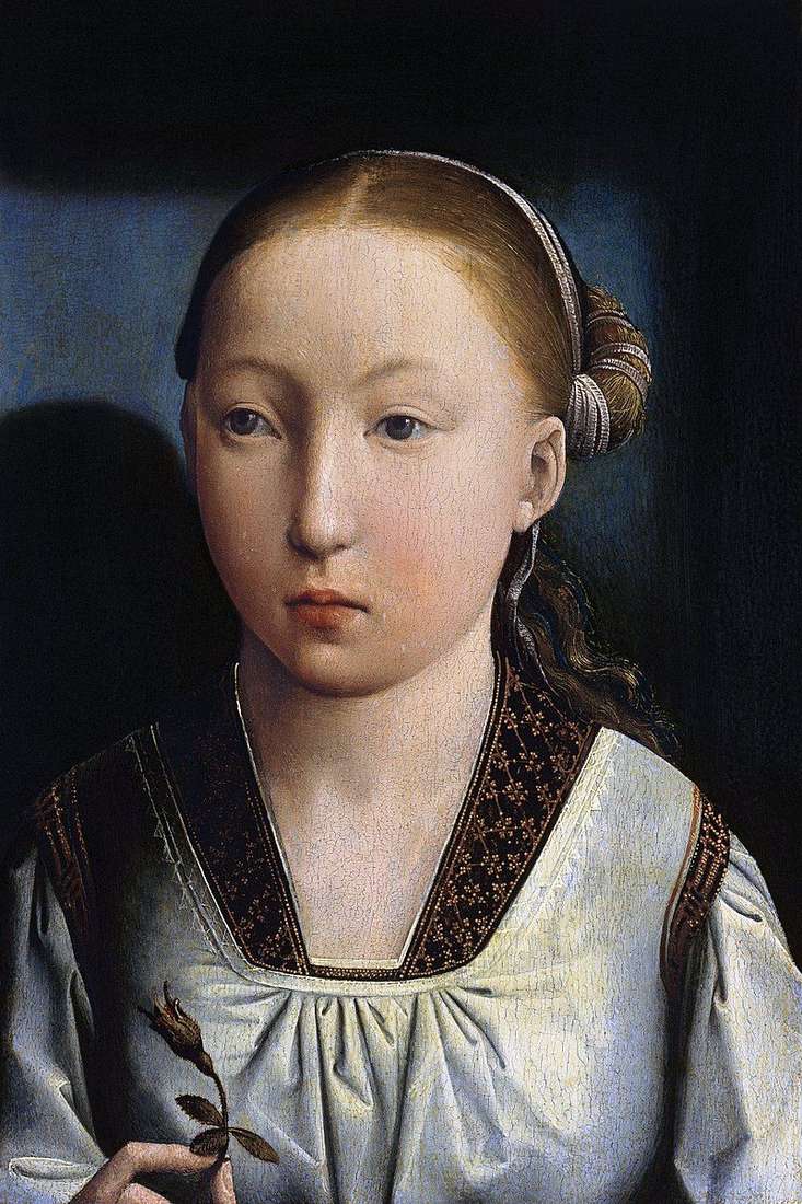  Портрет девушки   Хуан де Фландес
