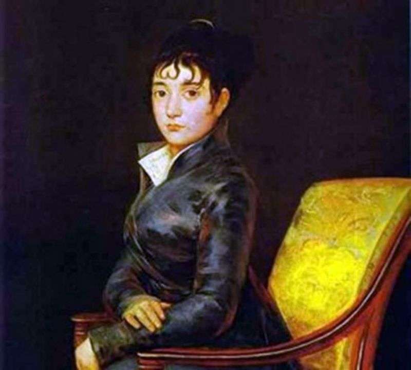  Портрет доньи Терезы Луизы де Суреда   Франсиско де Гойя