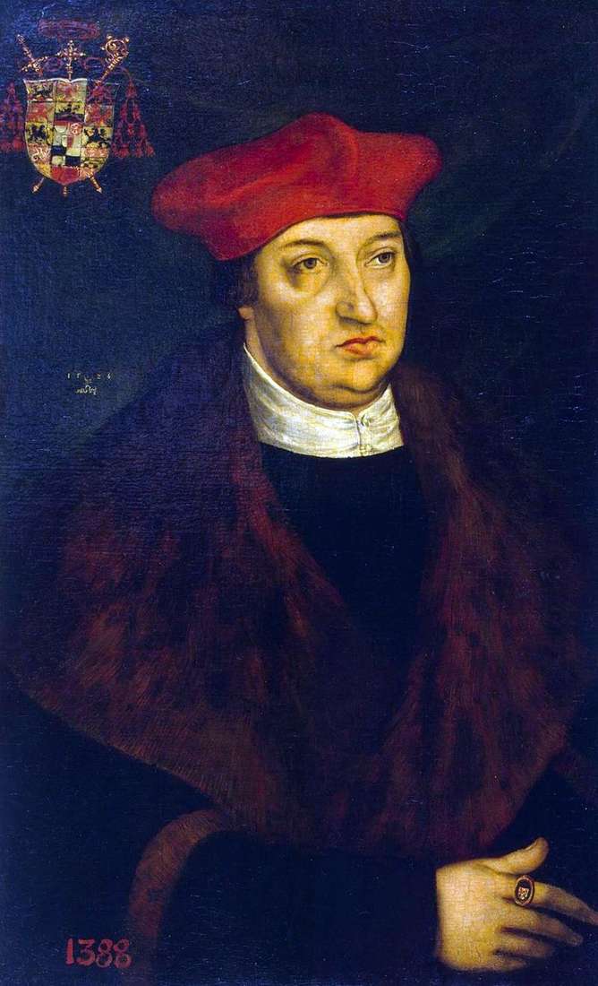  Портрет кардинала Альбрехта Бранденбургского   Лукас Кранах