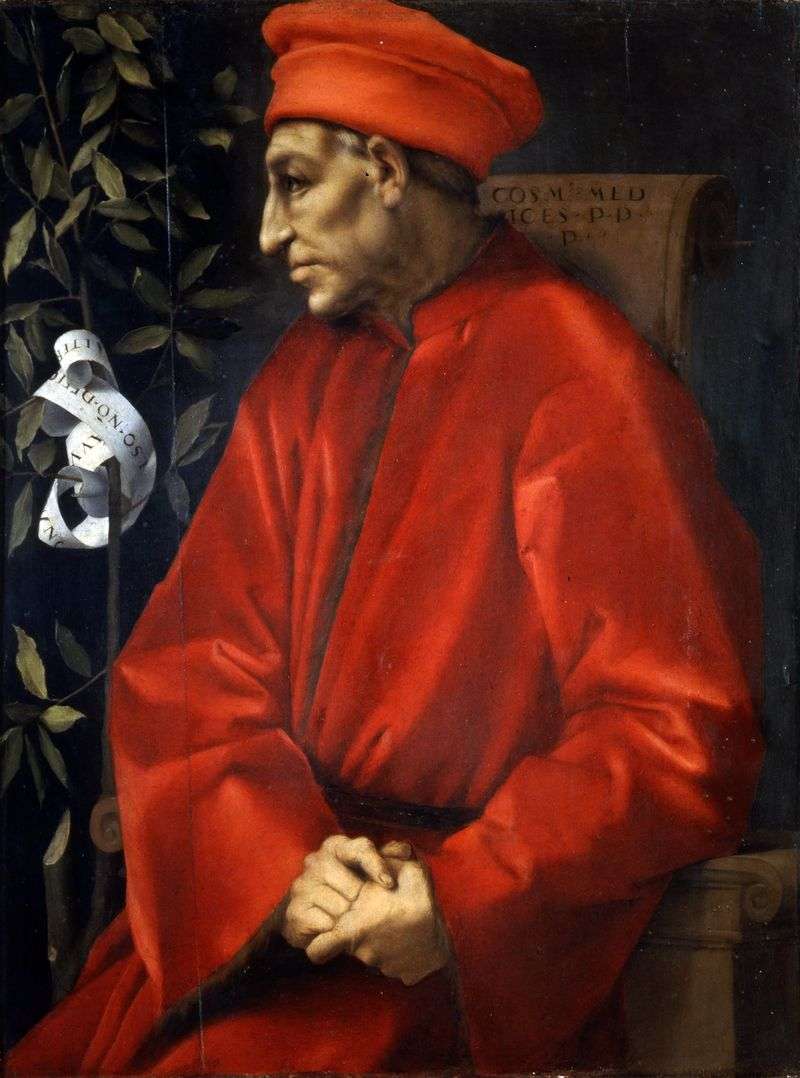  Портрет Козимо Старшего Медичи   Якопо Понтормо