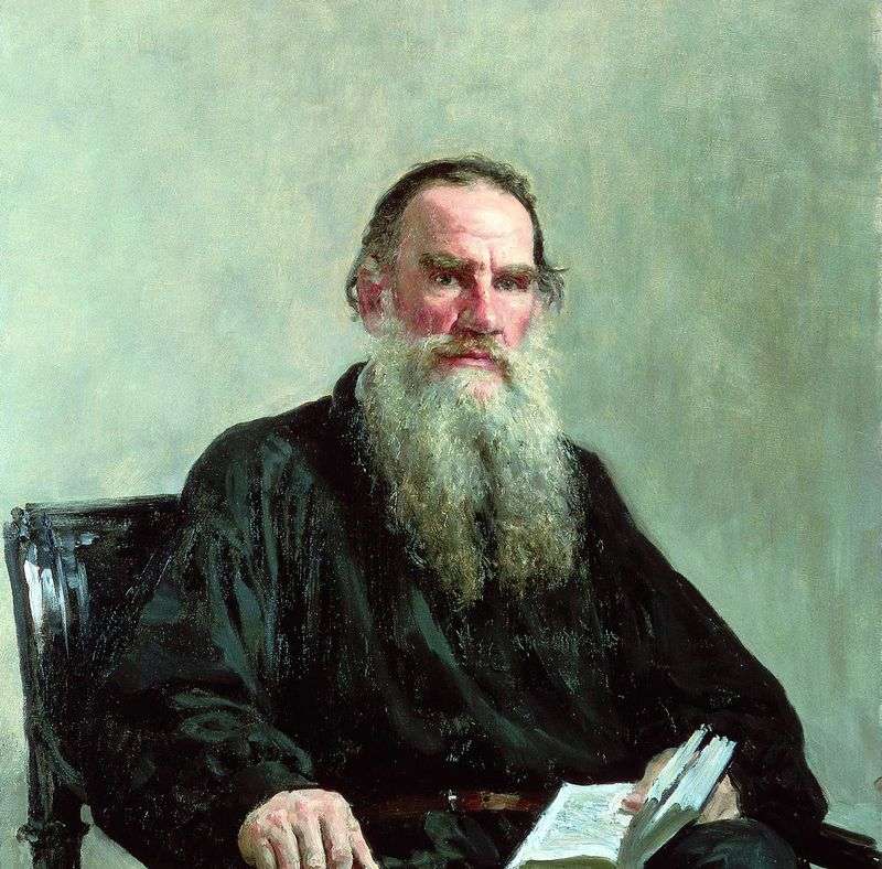  Портрет Л. Н. Толстого   Илья Репин
