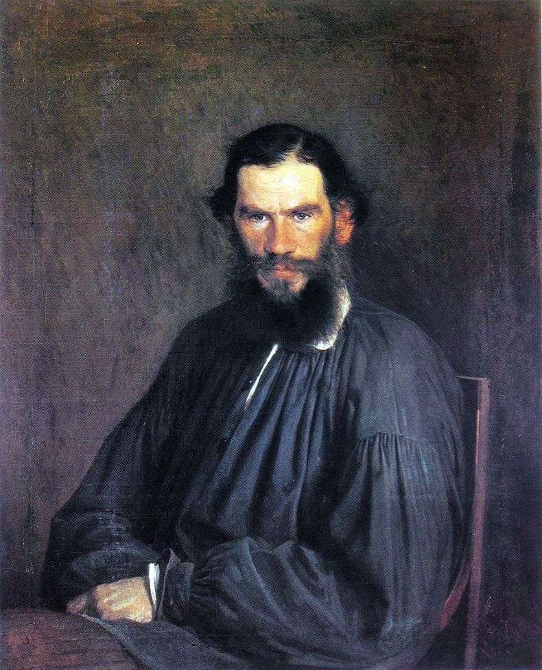  Портрет Л. Н. Толстого   Иван Крамской