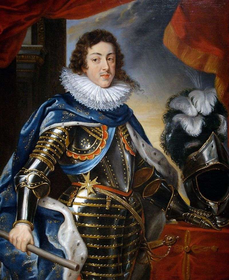  Портрет Людовика XIII, короля Франции   Питер Рубенс
