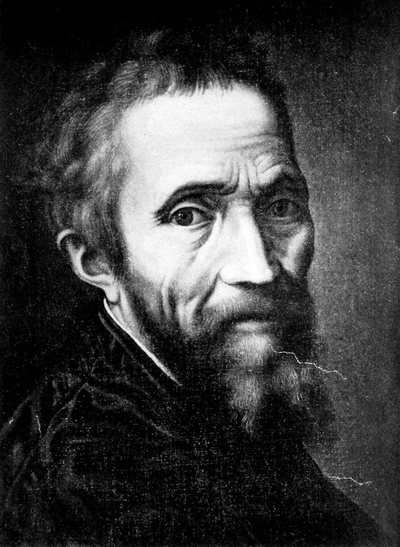  Портрет Микеланджело Буонарроти   Марчелло Венусти