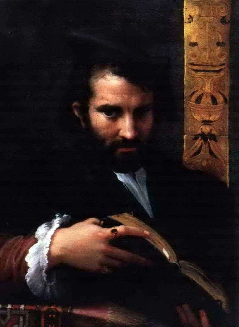  Портрет мужчины с книгой   Франческо Пармиджанино