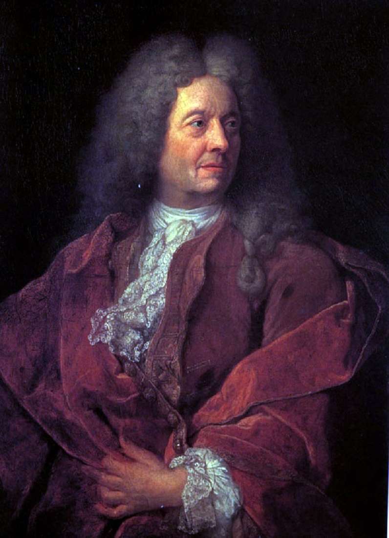  Портрет мужчины в красном   Французский мастер начала 18 века