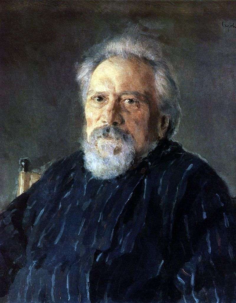  Портрет Н. С. Лескова   Валентин Серов