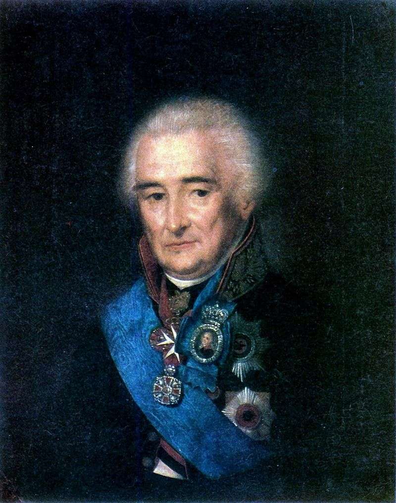  Портрет П. В. Лопухина   Степан Щукин