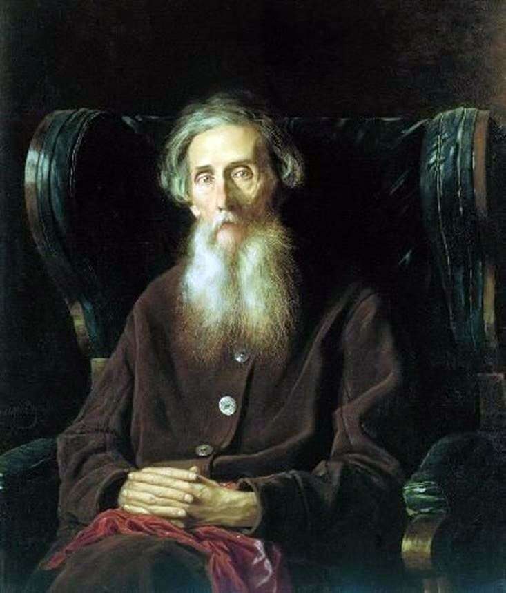  Портрет писателя Владимира Ивановича Даля   Василий Перов