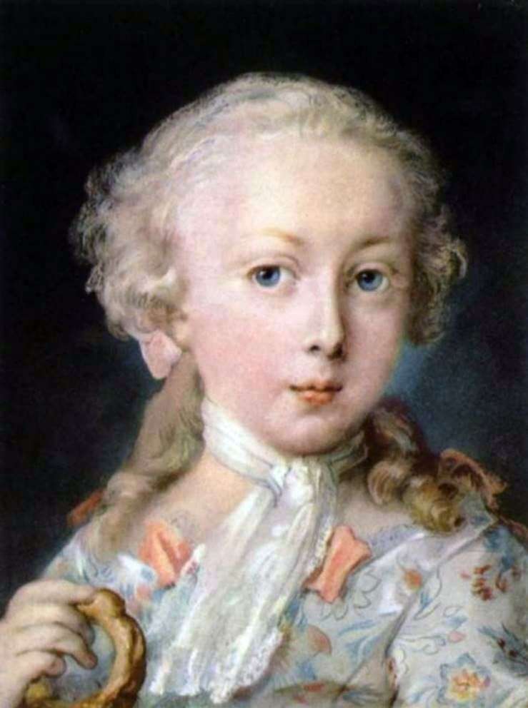  Портрет ребенка из семьи Ле Блон   Розальба Каррьера