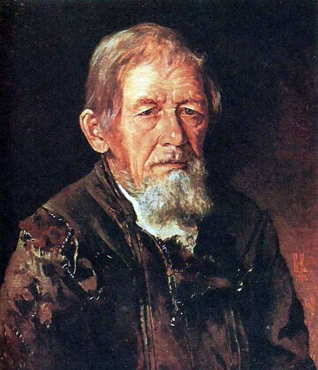  Портрет сказителя былин   Иван Крамской