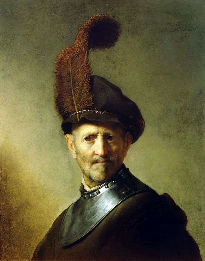  Портрет старого воина   Рембрандт Харменс Ван Рейн