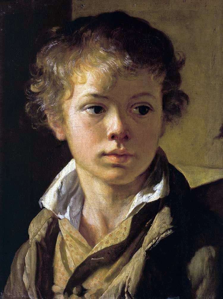  Портрет сына художника   Василий Тропинин