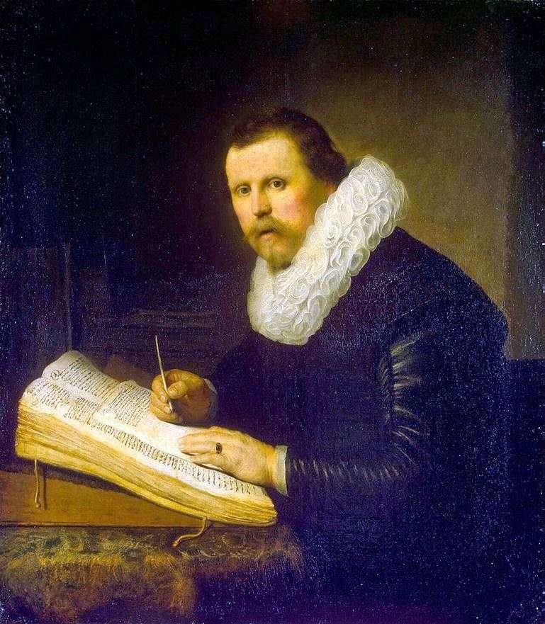  Портрет ученого   Рембрандт Харменс Ван Рейн