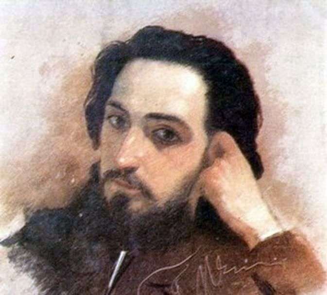  Портрет В. М. Гаршина   Григорий Мясоедов